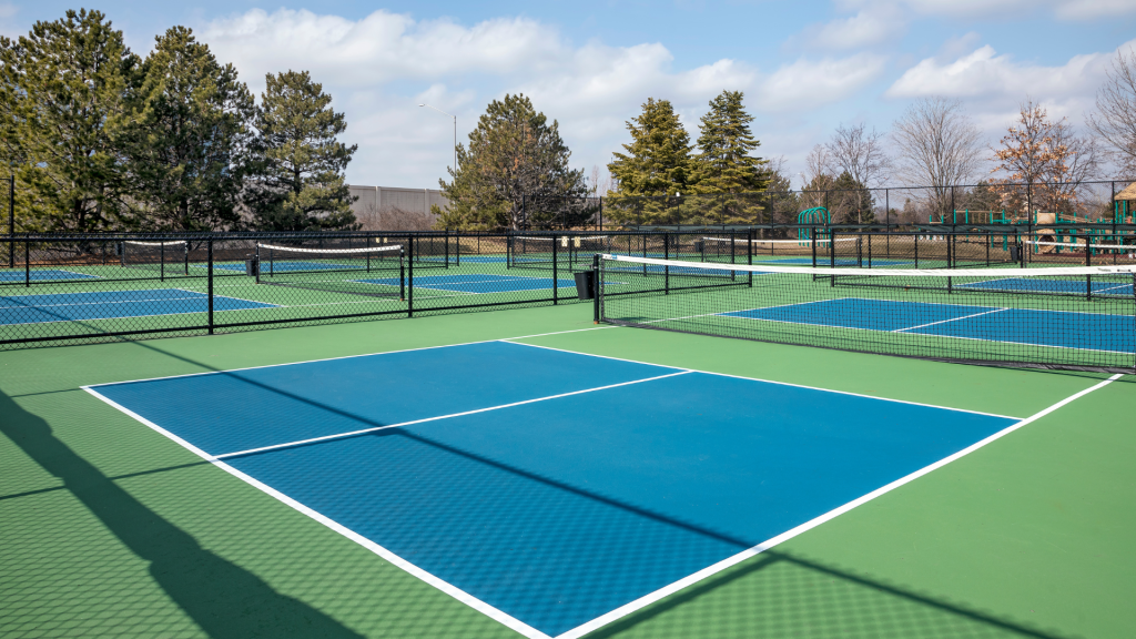 Pickleball courts